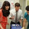 THE LEAGUE The Hoodie -- Episode 2 (Airs Thursday, October 18, 10:30 pm e/p) -- Pictured: (L-R) Katie Aselton as Jenny, Ben Lawson as Dr. Levenson, Stephen Rannazzisi as Kevin -- CR: Patrick McElhenney/FX