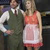 THE LEAGUE "The Breastalyzer" -- Episode 3 (Airs Thursday, November 1, 10:30 pm e/p) -- Pictured: (L-R) Jonathan Lajoie as Taco, Amanda Lund as George -- CR: Prashant Gupta/FX