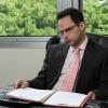 THE LEAGUE "Judge MacArthur" -- Episode 4 (Airs Thursday, November 8, 10:30 pm e/p) -- Pictured: Nick Kroll as Ruxin -- CR: Patrick McElhenney