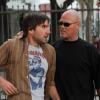 THE LEAGUE "The Tailgate" -- Episode 6 (Airs Thursday, November 15, 10:30 pm e/p) -- Pictured: (L-R) Jonathan Lajoie as Taco, Jim McMahon as himself -- CR: Patrick McElhennery/FX Network