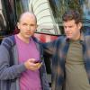 THE LEAGUE "The Tailgate" -- Episode 6 (Airs Thursday, November 15, 10:30 pm e/p) -- Pictured: (L-R) Paul Scheer as Andre, Stephen Rannazzisi as Kevin -- CR: Byron Cohen/FX Network