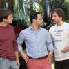 THE LEAGUE "The Tailgate" -- Episode 6 (Airs Thursday, November 15, 10:30 pm e/p) -- Pictured: (L-R) Mark Duplass as Pete Eckhart, Nick Kroll as Ruxin, Jonathan Lajoie as Taco, Stephen Rannazzisi as Kevin -- CR: Byron Cohen/FX Network