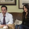 THE LEAGUE "Anchor Baby" -- Episode 8 (Airs Thursday, December 6, 10:30 pm e/p) -- Pictured: (L-R) Nick Kroll as Ruxin, Nadine Velasquez as Sofia -- CR: Prashant Gupta/FX Network