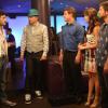 THE LEAGUE The Bachelor Draft -- Episode 501 (Season Premiere, Wednesday, September 4, 10:30 pm e/p) -- Pictured: (L-R) Adam Brody as Ted, Paul Scheer as Andre, Stephen Rannazzisi as Kevin, Katie Aselton as Jenny, Jon Lajoie as Taco, Mark Duplass as Pete -- CR: Patrick McElhenney/FXX
