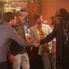THE LEAGUE Chalupa vs. the Cutlet -- Episode 503 Wednesday, September 11, 10:30 pm e/p) -- Pictured: (L-R) Mark Duplass as Pete, Paul Scheer as Andre, Jon Lajoie as Taco, Snoop Dogg as himself -- CR: Patrick McElhenney/FXX
