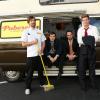 THE LEAGUE The Near Death Flex-perience -- Episode 510 -- Airs Wednesday, November 6, 10:30 pm e/p) -- Pictured: (L-R) Jon Lajoie as Taco, Mark Duplass as Pete, Nick Kroll as Ruxin, Stephen Rannazzisi as Kevin -- CR: Byron Cohen/FXX