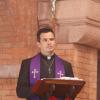 THE LEAGUE The 8 Defensive Points of Hanukkah -- Episode 513 -- Airs Wednesday, November 20, 10:30 pm e/p) -- Pictured: Antonio Sabato, Jr. as Father Zaragosa -- CR: Jordin Althaus/FXX