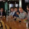 THE LEAGUE -- Episode 2: "Tefl-Andre" (Airs Wednesday, September 10, 10:00 PM e/p). Pictured: (L-R) Nick Kroll as Ruxin, Stephen Rannazzisi as Kevin, Mark Duplass as Pete, Paul Scheer as Andre, Jon Lajoie as Taco. CR: Byron Cohen/FXX