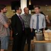 THE LEAGUE -- Episode 2: "Tefl-Andre" (Airs Wednesday, September 10, 10:00 PM e/p). Pictured: (L-R) Jon Lajoie as Taco, Nick Kroll as Ruxin, Paul Scheer as Andre, Stephen Rannazzisi as Kevin, Mark Duplass as Pete. CR: Byron Cohen/FXX