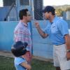 THE LEAGUE -- Episode 2: "Tefl-Andre" (Airs Wednesday, September 10, 10:00 PM e/p). Pictured: (L-R) Nick Kroll as Ruxin, Rob Riggle as Mr. Bethesda. CR: Ray Mickshaw/FXX