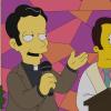 THE SIMPSONS: Reverend Lovejoy is introduced to the trendy new reverend in town (guest voice Edward Norton) in the all-new &quot;Pulpit Friction&quot; episode of THE SIMPSONS airing Sunday, April 28 (8:00-8:30 PM ET/PT) on FOX. THE SIMPSONS &#x2122; and &#xa9; 2013 TCFFC ALL RIGHTS RESERVED.