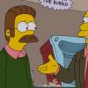 THE SIMPSONS: Bart and Flanders track down their former pastor, Reverend Lovejoy, in the all-new &quot;Pulpit Friction&quot; episode of THE SIMPSONS airing Sunday, April 28 (8:00-8:30 PM ET/PT) on FOX. THE SIMPSONS &#x2122; and &#xa9; 2013 TCFFC ALL RIGHTS RESERVED.