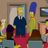 THE SIMPSONS: Marge uses Homer to preach healthy sexual practices to a teen Church group in the &quot;The Man Who Grew Too Much&quot; episode of THE SIMPSONS airing Sunday, March. 9 (7:30-8:00 PM ET/PT) on FOX. THE SIMPSONS &#x2122; and &#xa9; 2014 TCFFC ALL RIGHTS RESERVED.
