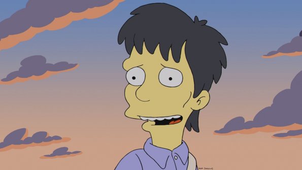 THE SIMPSONS: Bart befriends a recent transfer student and aspiring falconry champion (guest voice Daniel Radcliffe) in the “Diggs” episode of THE SIMPSONS airing Sunday, March 9 (8:00-8:30 PM ET/PT) on FOX.  THE SIMPSONS ™ and © 2014 TCFFC ALL RIGHTS RESERVED.