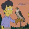 THE SIMPSONS: Bart befriends a recent transfer student and aspiring falconry champion (guest voice Daniel Radcliffe) in the &#x201c;Diggs&#x201d; episode of THE SIMPSONS airing Sunday, March 9 (8:00-8:30 PM ET/PT) on FOX.  THE SIMPSONS &#x2122; and &#xa9; 2014 TCFFC ALL RIGHTS RESERVED.