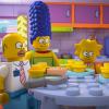 THE SIMPSONS: Homer wakes up in a world where his family and everyone in Springfield are made of Legos in the milestone 550th &quot;Brick Like Me&quot; episode of THE SIMPSONS airing Sunday, May 4 (8:00-8:30 PM ET/PT) on FOX.  THE SIMPSONS &#x2122; and &#xa9; 2014 TCFFC ALL RIGHTS RESERVED. LEGO, the LEGO logo, the brick and knob configuration and the MiniFigure are trademarks and/or copyrights of the LEGO Group. All Rights Reserved.