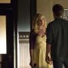 The Vampire Diaries -- "Do You Remember The First Time?" -- Image Number: VD607b_0173.jpg -- Pictured (L-R): Candice Accola as Caroline and Paul Wesley as Stefan (back to camera) -- Photo: Bob Mahoney/The CW -- ÃÂ© 2014 The CW Network, LLC. All rights reserved.