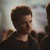 The Vampire Diaries -- "Woke Up With a Monster" -- Image Number: VD611b_0189.jpg -- Pictured (L-R): Michael Malarkey as Enzo and Paul Wesley as Stefan (back to camera) -- Photo: Annette Brown/The CW -- ÃÂ© 2014 The CW Network, LLC. All rights reserved.