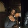 Vampire Diaries -- "I\'ll Wed You in The Golden Summertime" -- Image Number: VD621a_0562.jpg -- Pictured (L-R): Kat Graham as Bonnie and Michael Malarkey as Enzo -- Photo: Tina Rowden /The CW -- ÃÂ© 2015 The CW Network, LLC. All rights reserved.