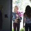The Vampire Diaries -- "Day One of Twenty-Two Thousand, Give or Take" -- Image Number: VD701c_0352.jpg -- Pictured (L-R): Candice Accola as Caroline and Scarlett Byrne as Nora (back to camera) -- Photo: Bob Mahoney/The CW -- ÃÂ© 2015 The CW Network, LLC. All rights reserved.