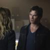 The Vampire Diaries -- "Live Through This" -- Image Number: VD705c_0106.jpg -- Pictured (L-R): Elizabeth Blackmore as Valerie and Ian Somerhalder as Damon -- Photo: Annette Brown/The CW -- ÃÂ© 2015 The CW Network, LLC. All rights reserved.
