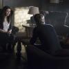 The Vampire Diaries -- "Mommie Dearest" -- Image Number: VD707b_0033.jpg -- Pictured (L-R): Annie Wersching as Lily, Paul Wesley as Stefan and Ian Somerhalder as Damon -- Photo: Annette Brown/The CW -- ÃÂ© 2015 The CW Network, LLC. All rights reserved.
