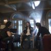 The Vampire Diaries -- "Mommie Dearest" -- Image Number: VD707b_0114.jpg -- Pictured (L-R): Ian Somerhalder as Damon, Annie Wersching as Lily and Paul Wesley as Damon -- Photo: Annette Brown/The CW -- ÃÂ© 2015 The CW Network, LLC. All rights reserved.