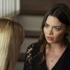 The Vampire Diaries -- "Hold Me, Thrill Me, Kiss Me, Kill Me" -- Image Number: VD708b_0235.jpg -- Pictured (L-R): Teressa Liane as Mary Louise (back to camera) and Scarlett Byrne as Nora -- Photo: Annette Brown/The CW -- ÃÂ© 2015 The CW Network, LLC. All rights reserved.