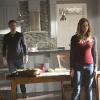 The Vampire Diaries -- "I Went to the Woods" -- Image Number: VD717a_0153.jpg -- Pictured (L-R): Matt Davis as Alaric and Elizabeth Blackmore as Valerie -- Photo: Bob Mahoney/The CW -- ÃÂ© 2016 The CW Network, LLC. All rights reserved.