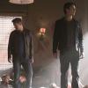 The Vampire Diaries -- "One Way or Another" -- Image Number: VD718b_0593.jpg -- Pictured (L-R): Matt Davis as Alaric and Ian Somerhalder as Damon -- Photo: Annette Brown/The CW -- ÃÂ© 2016 The CW Network, LLC. All rights reserved.