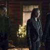 The Vampire Diaries -- "Kill \'Em All" -- Image Number: VD720a_0326.jpg -- Pictured (L-R): Michael Malarkey as Enzo, Kat Graham as Bonnie and Ian Somerhalder as Damon -- Photo: Annette Brown/The CW -- ÃÂ© 2016 The CW Network, LLC. All rights reserved.