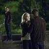 The Vampire Diaries -- "Gods & Monsters " -- Image Number: VD722B_0229.jpg -- Pictured (L-R):  Matt Davis as Alaric, Candice King as Caroline and Paul Wesley as Stefan  -- Photo: Bob Mahoney/The CW -- ÃÂ© 2016 The CW Network, LLC. All rights reserved.