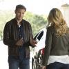The Vampire Diaries -- "Gods & Monsters " -- Image Number: VD722B_0128.jpg -- Pictured (L-R): Matt Davis as Alaric and Candice King as Caroline  -- Photo: Bob Mahoney/The CW -- ÃÂ© 2016 The CW Network, LLC. All rights reserved.