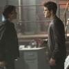 The Vampire Diaries -- "You Decided That I Was Worth Saving" --Image Number: VD803b_0111.jpg -- Pictured (L-R): Ian Somerhalder as Damon, Paul Lesley as Stefan and Michael Malarkey as Enzo -- Photo: Bob Mahoney/The CW -- ÃÂ© 2016 The CW Network, LLC. All rights reserved.