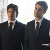 The Vampire Diaries -- "The Simple Intimacy of the Near Touch" --Image Number: VD809b_0104b.jpg -- Pictured (L-R): an Somerhalder as Damon and Paul Wesley as Stefan -- Photo: Annette Brown/The CW -- ÃÂ© 2016 The CW Network, LLC. All rights reserved.