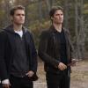 The Vampire Diaries -- "It\'s Been a Hell of a Ride" -- Image Number: VD814a_0006.jpg -- Pictured (L-R): Paul Wesley as Stefan and Ian Somerhalder as Damon -- Photo: Bob Mahoney/The CW -- ÃÂ© 2017 The CW Network, LLC. All Rights Reserved.