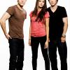 SAN DIERGO: Cast of "Vampire Diaries": Paul Wesley, Nina Dobrev, and Ian Somerhalder pose for EW Magazine at Comic-Con. Published image. (Photo By Michael Muller/Contour by Getty Images)