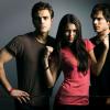 SAN DIERGO: Cast of "Vampire Diaries": Paul Wesley, Nina Dobrev, and Ian Somerhalder pose for EW Magazine at Comic-Con. Published image. (Photo By Michael Muller/Contour by Getty Images)