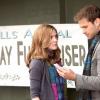"A Few Good Men” -- Pictured (L-R) Sara Canning as Jenna and Matt Davis as Alaric in The Vampire Diaries on The CW. Photo: Bob Mahoney/©2010 The CW Network, LLC. All Rights Reserved