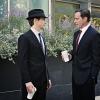 WHITE COLLAR -- "Taking Stock" Episode 512 -- Pictured: (l-r) Matt Bomer as Neal Caffrey, Tim DeKay as Peter Burke -- (Photo by: Giovanni Rufino/USA Network)